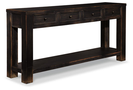Gavelston Sofa/Console Table - Furniture Gallery