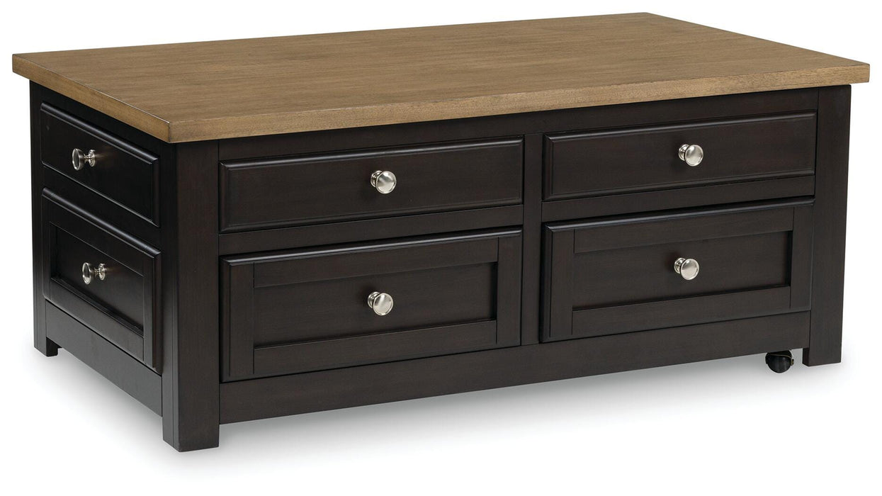 Drazmine Lift-Top Coffee Table - Furniture Gallery