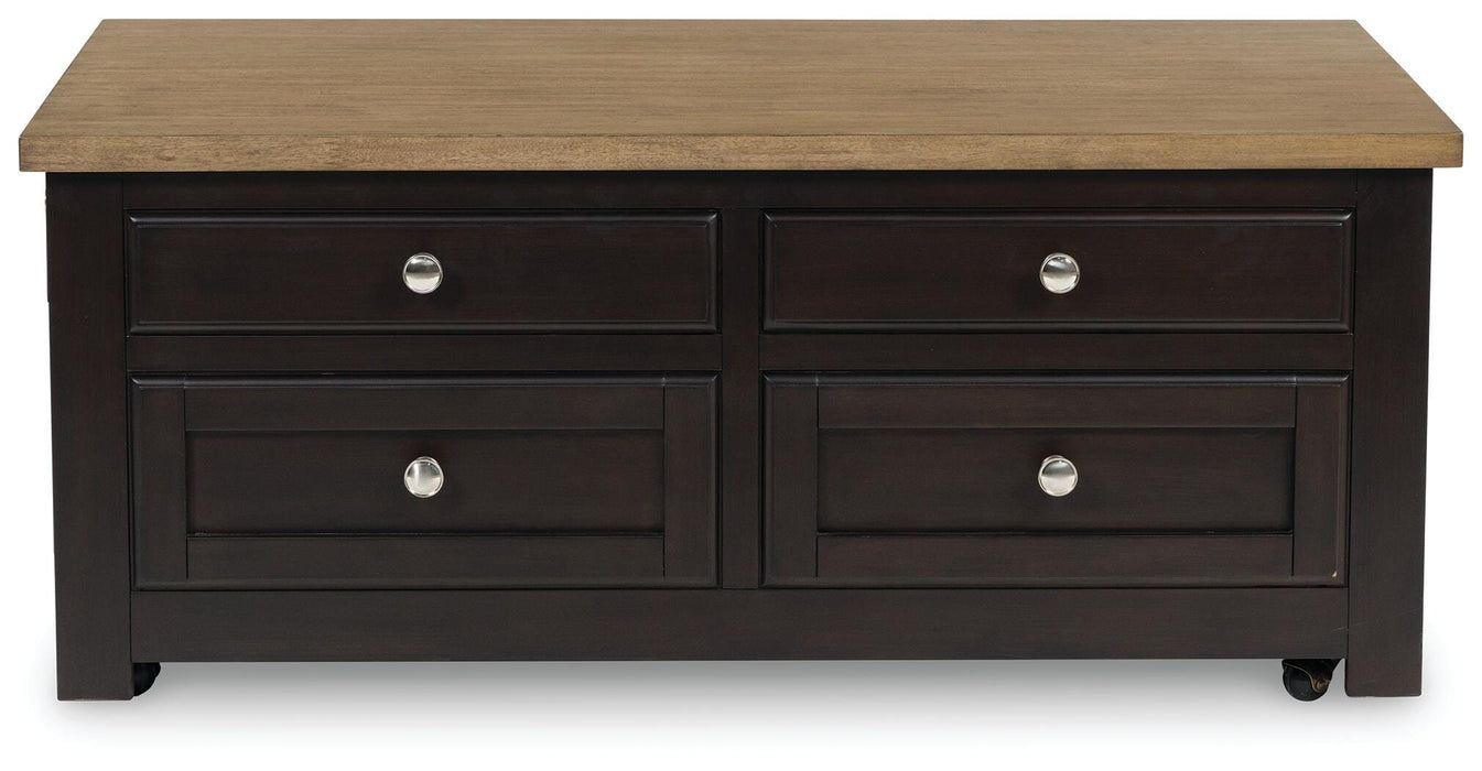 Drazmine Lift-Top Coffee Table - Furniture Gallery