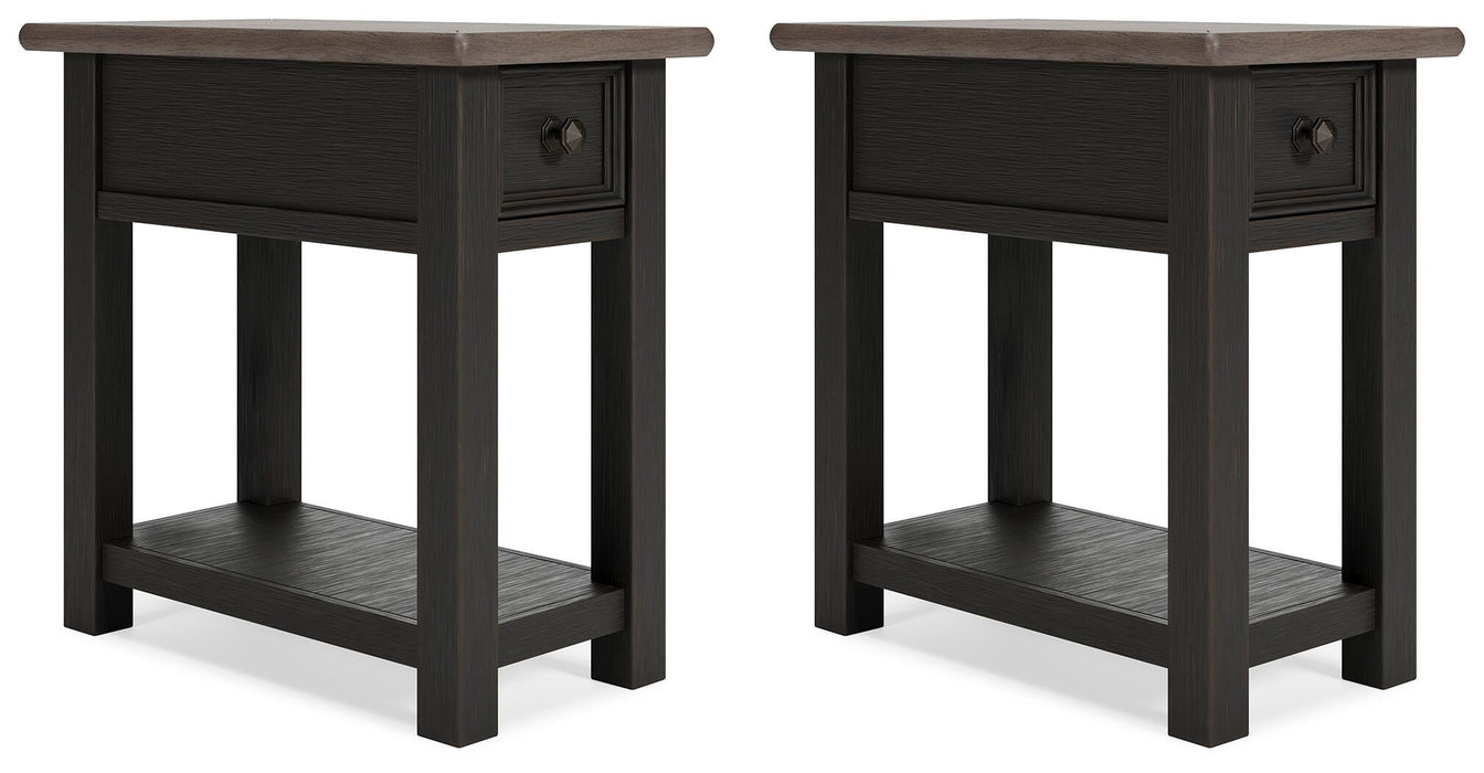 Tyler Creek End Table Set - Furniture Gallery