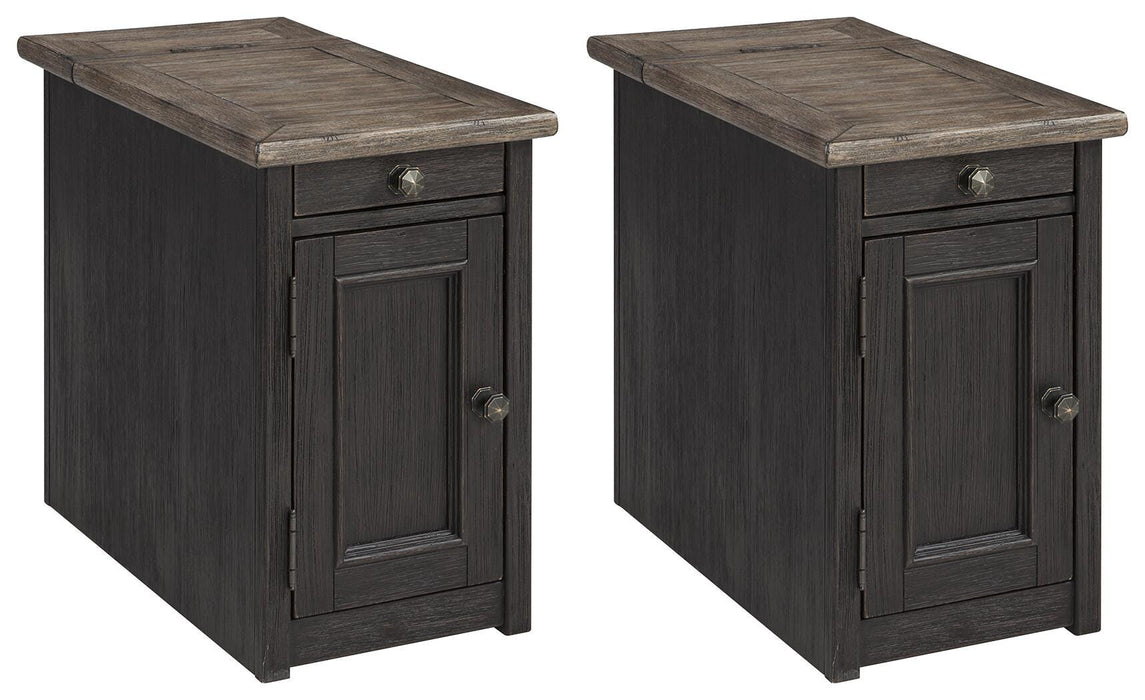 Tyler Creek End Table Set - Furniture Gallery
