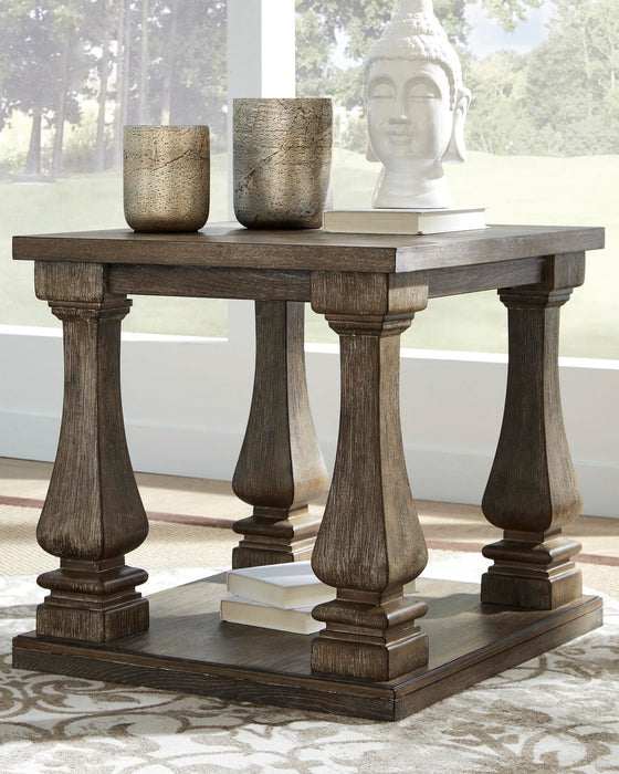 Johnelle End Table - Furniture Gallery