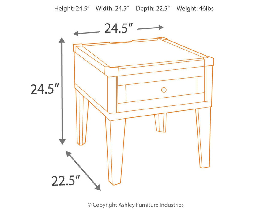 Todoe End Table Set - Furniture Gallery