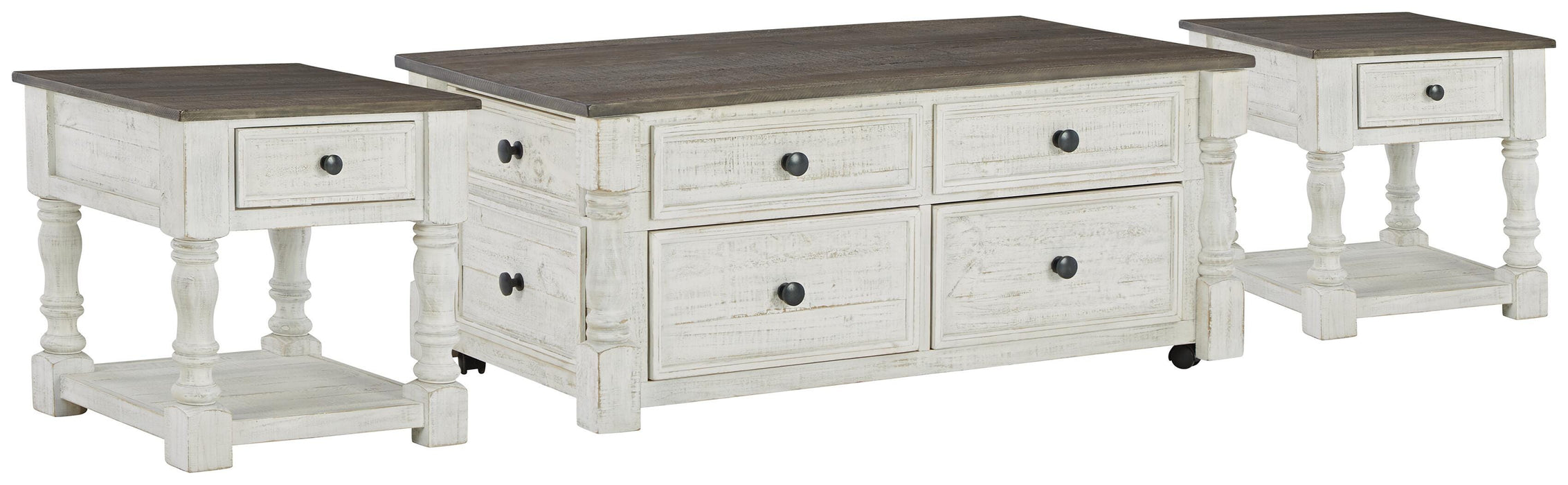 Havalance Occasional Table Set - Furniture Gallery