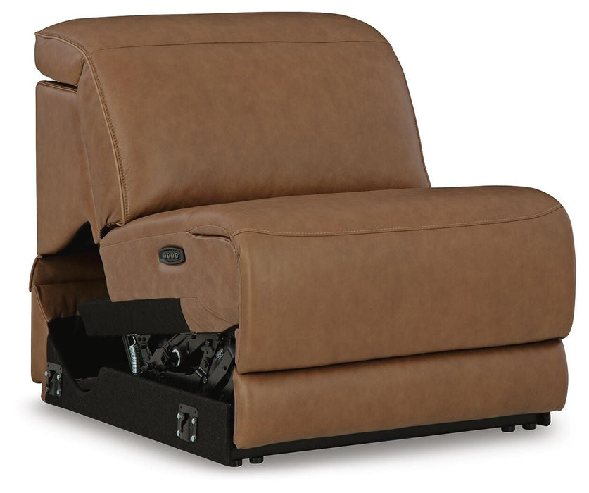 Magic Man 5-Piece Power Reclining Sectional - Furniture Gallery