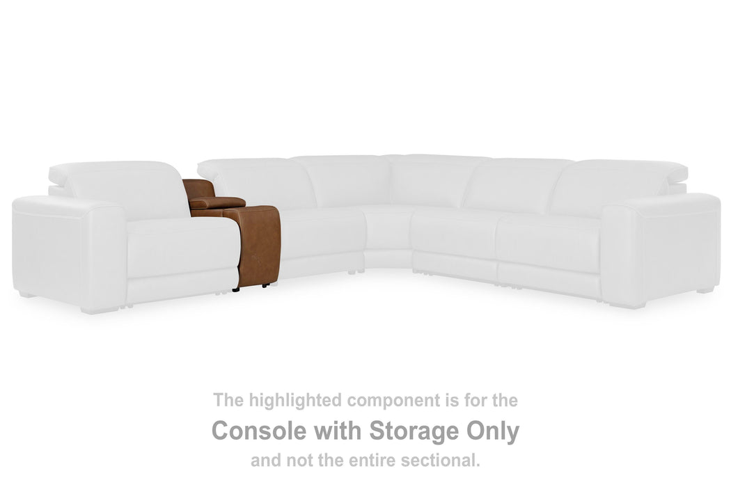 Magic Man 5-Piece Power Reclining Sectional - Furniture Gallery