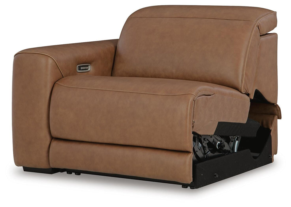 Magic Man 5-Piece Power Reclining Sectional - Furniture Gallery
