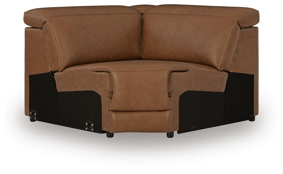 Magic Man 5-Piece Power Reclining Sectional - Furniture Gallery