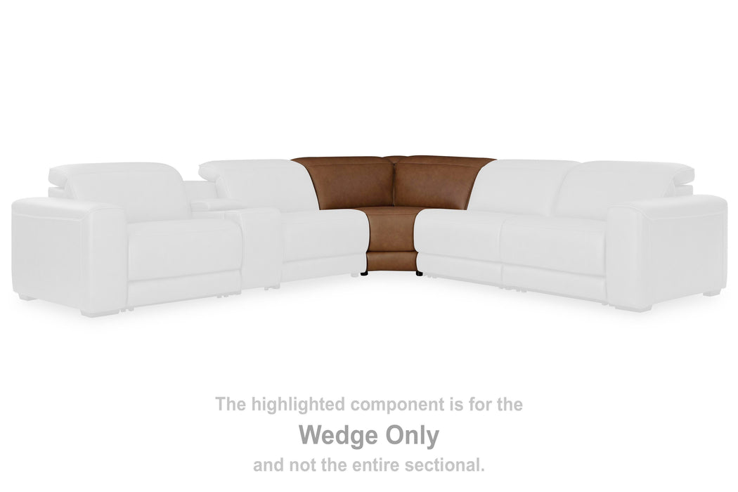 Magic Man 5-Piece Power Reclining Sectional - Furniture Gallery