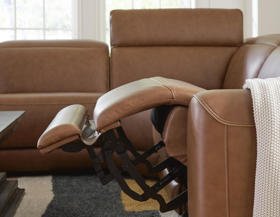 Magic Man 5-Piece Power Reclining Sectional - Furniture Gallery