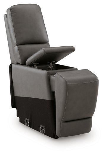 5Z - Pittson Power Reclining Sectional - Furniture Gallery