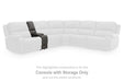 5Z - Pittson Power Reclining Sectional - Furniture Gallery
