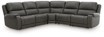 5Z - Pittson Power Reclining Sectional - Furniture Gallery