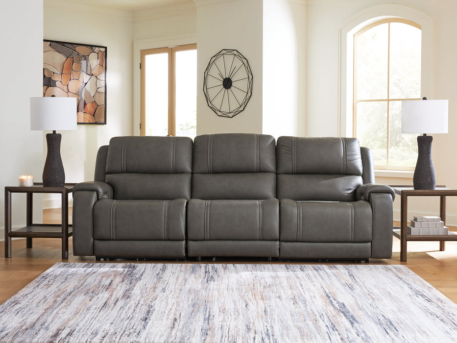 5Z - Pittson Power Sectional Reclining Sofa - Furniture Gallery