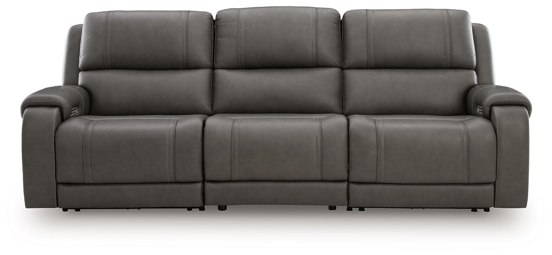 5Z - Pittson Power Sectional Reclining Sofa - Furniture Gallery