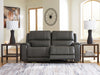 5Z - Pittson Power Reclining Sectional Loveseat - Furniture Gallery