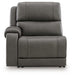 5Z - Pittson Power Reclining Sectional Loveseat - Furniture Gallery