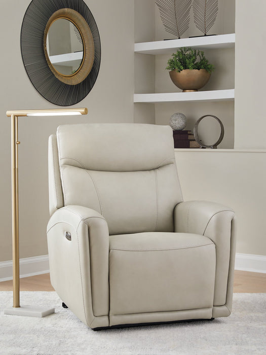Pincara Power AutoGlide Recliner - Furniture Gallery