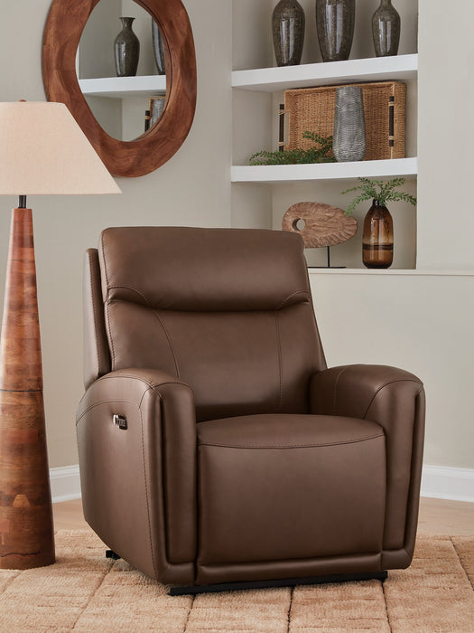 Pincara Power AutoGlide Recliner - Furniture Gallery