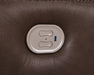 Alessandro Power Reclining Loveseat with Console - Furniture Gallery