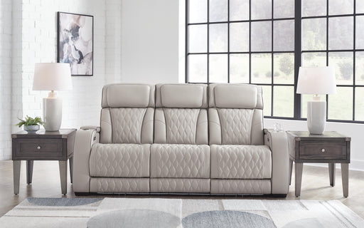 Boyington Power Reclining Sofa - Furniture Gallery