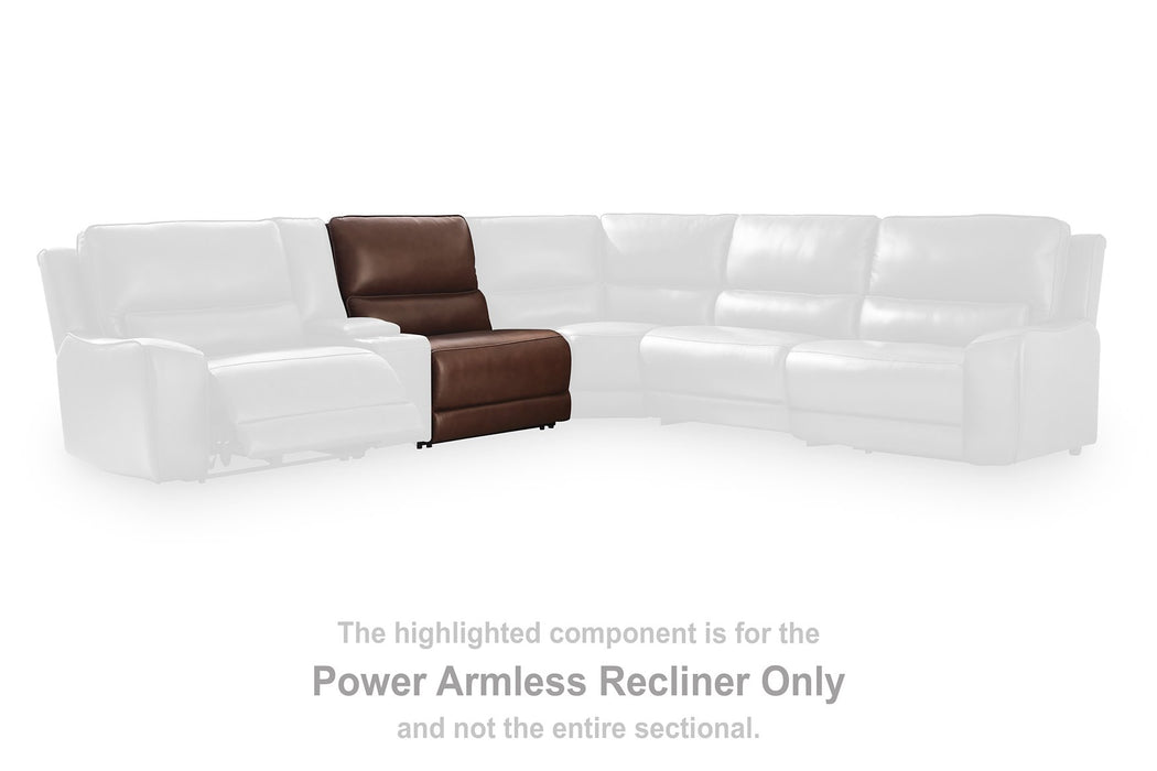 DeepWakes Power Reclining Sectional - Furniture Gallery