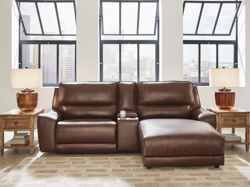 DeepWakes Power Reclining Sectional with Chaise - Furniture Gallery