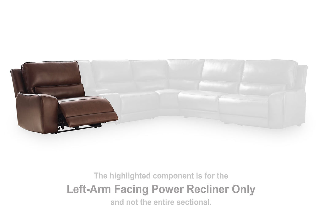 DeepWakes Power Reclining Sectional - Furniture Gallery