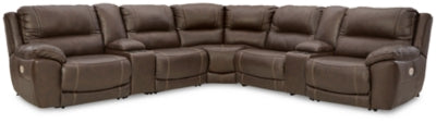 Dunleith Power Reclining Sectional - Furniture Gallery