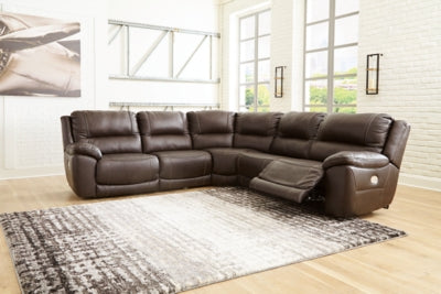 Dunleith Power Reclining Sectional - Furniture Gallery