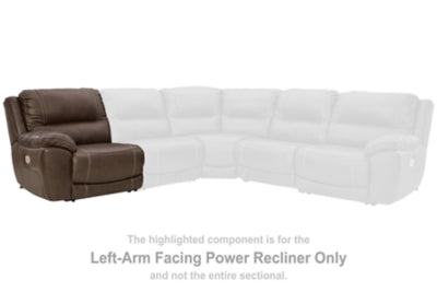 Dunleith Power Reclining Sectional - Furniture Gallery