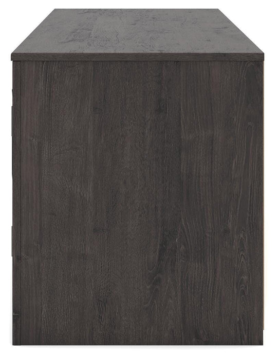 Cayboni 71" TV Stand with Electric Fireplace - Furniture Gallery