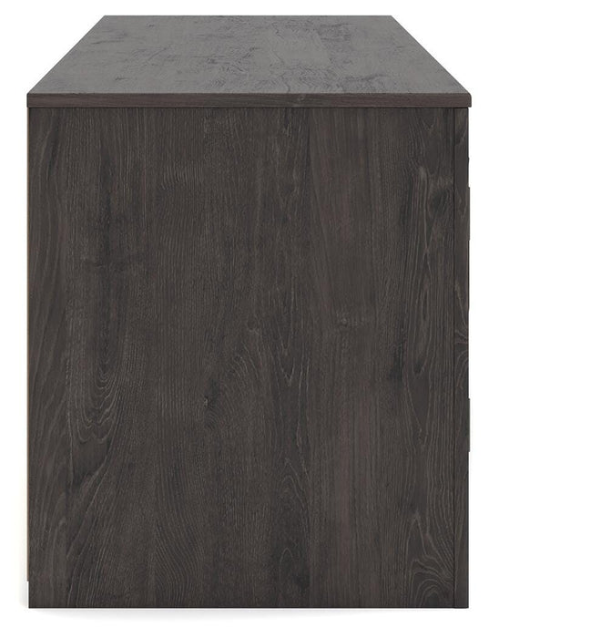 Cayboni 71" TV Stand with Electric Fireplace - Furniture Gallery