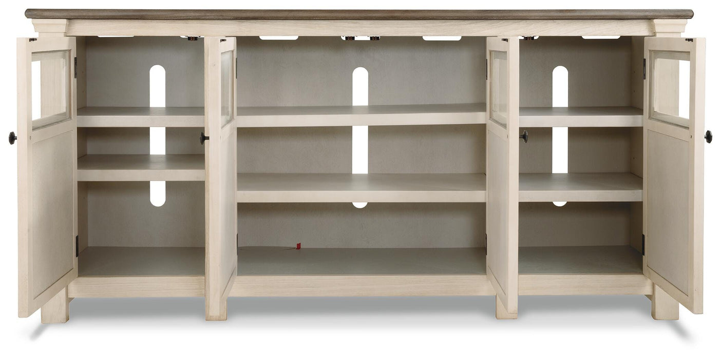 Bolanburg 74" TV Stand - Furniture Gallery