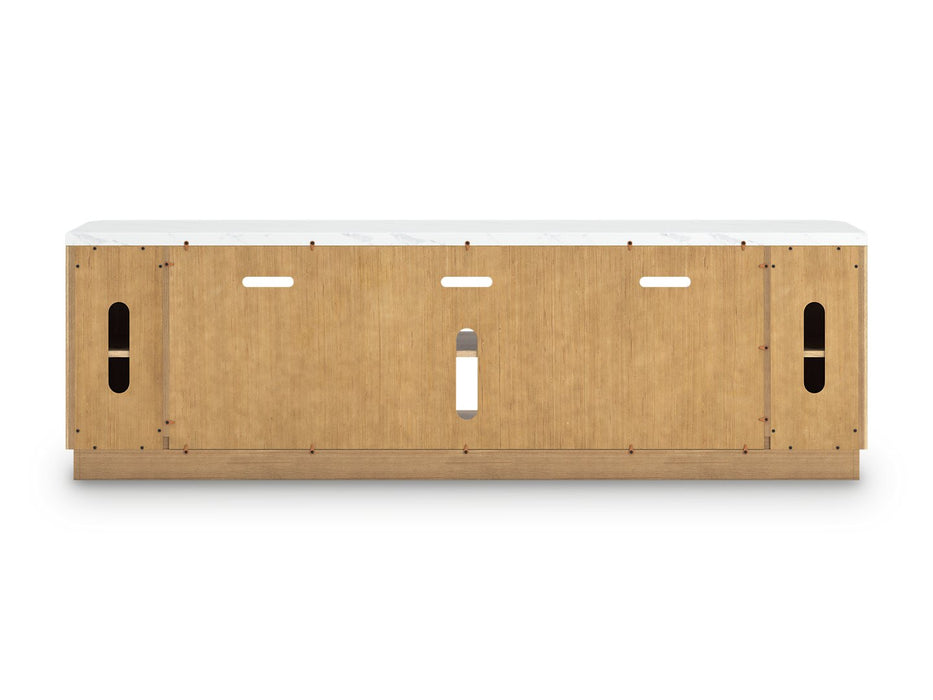 Camdill 80" TV Stand with Electric Fireplace - Furniture Gallery