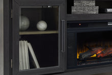 Load image into Gallery viewer, Foyland 83&quot; TV Stand with Electric Fireplace
