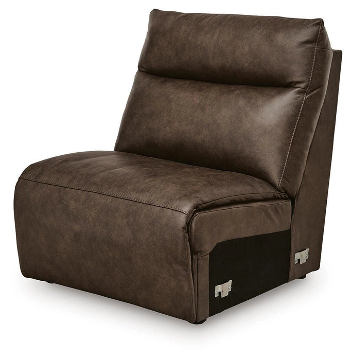 ModZ Power Reclining Sectional with Audio Consoles