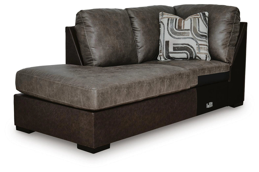 Castille Way Sleeper Sectional with Chaise