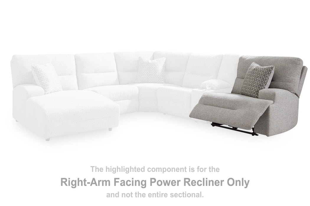 Acklen Place Power Reclining Sectional with Storage Console
