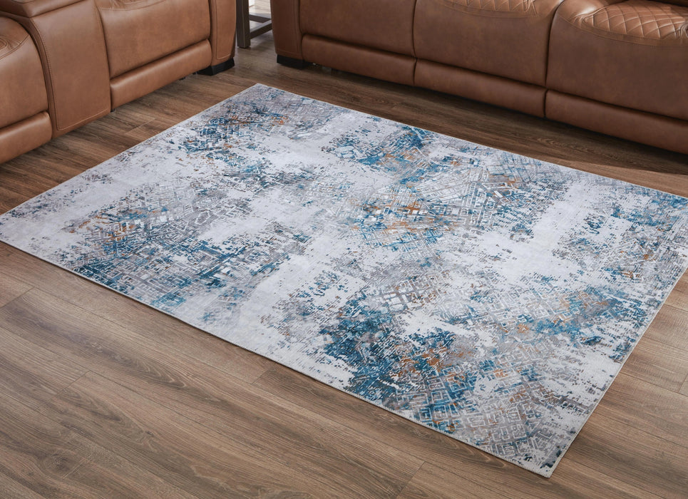 Garyard 5' x 7' Washable Rug