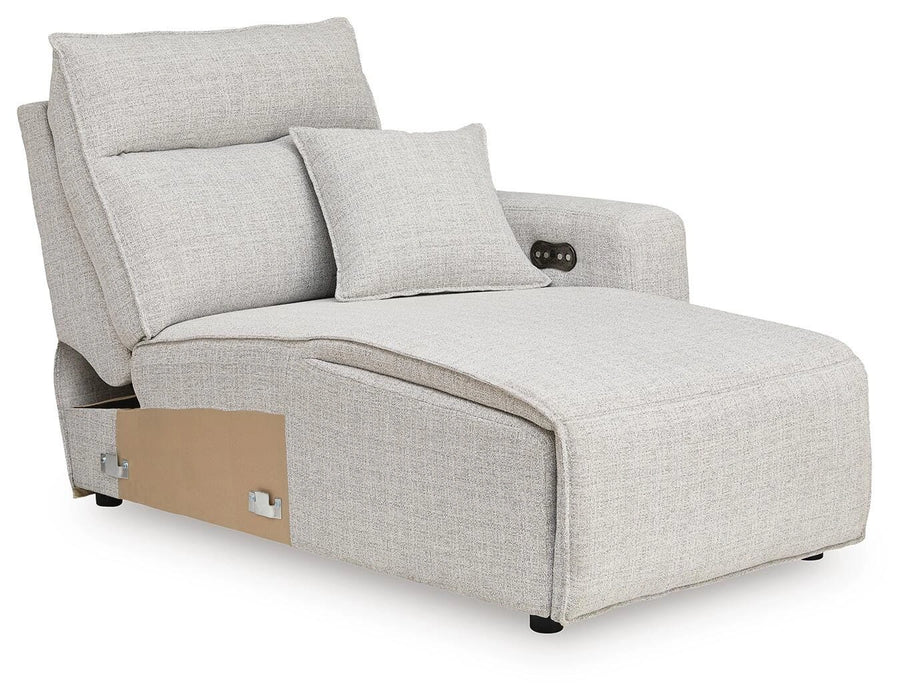 Modmax II Power Reclining Sectional with Chaise and Audio Consoles