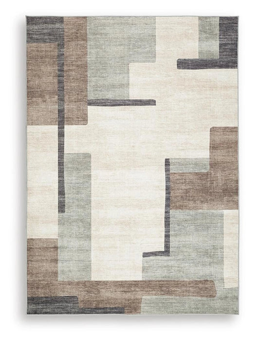Larkport Washable Area Rug