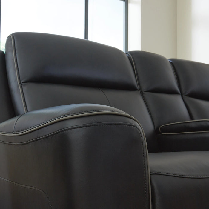 5Z-Comfort Power Reclining Loveseat with Console