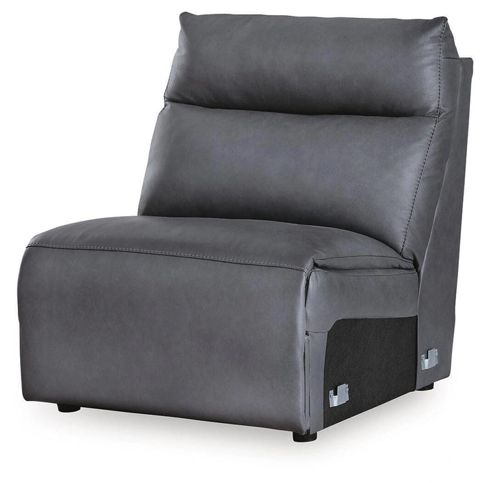 ModZ Power Reclining Sectional with Audio Console