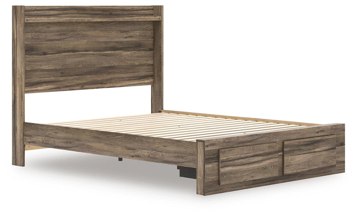 Elbrim Panel Storage Bed