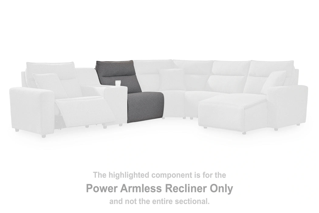 Modmax II Power Reclining Sectional with Chaise and Audio System