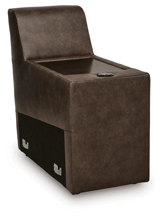 ModZ Power Reclining Sectional Loveseat with Audio Console